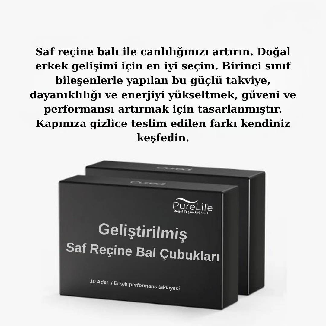 Saf Shilajit Reçine Bal Çubukları