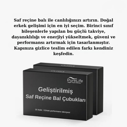 Saf Shilajit Reçine Bal Çubukları