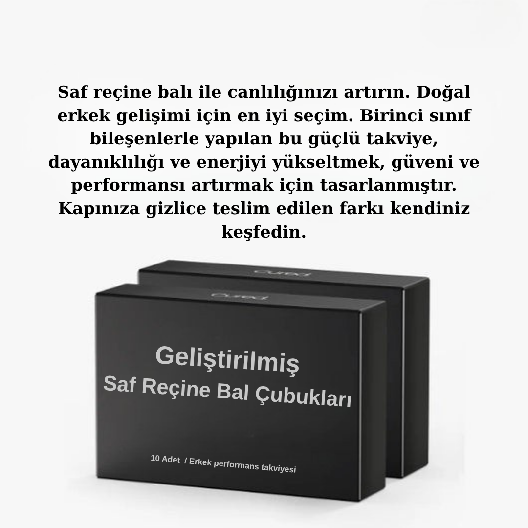 Saf Shilajit Reçine Bal Çubukları
