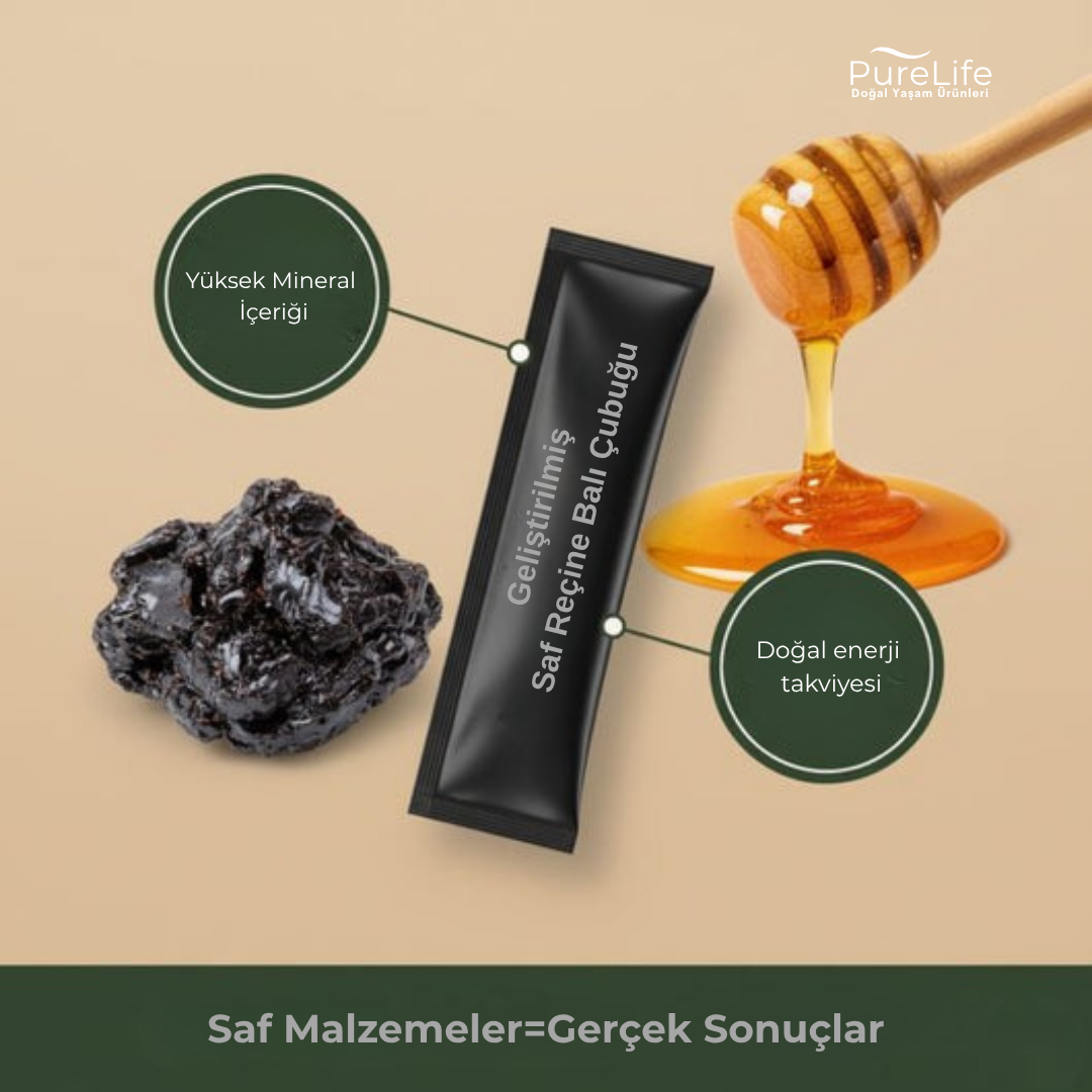 Saf Shilajit Reçine Bal Çubukları